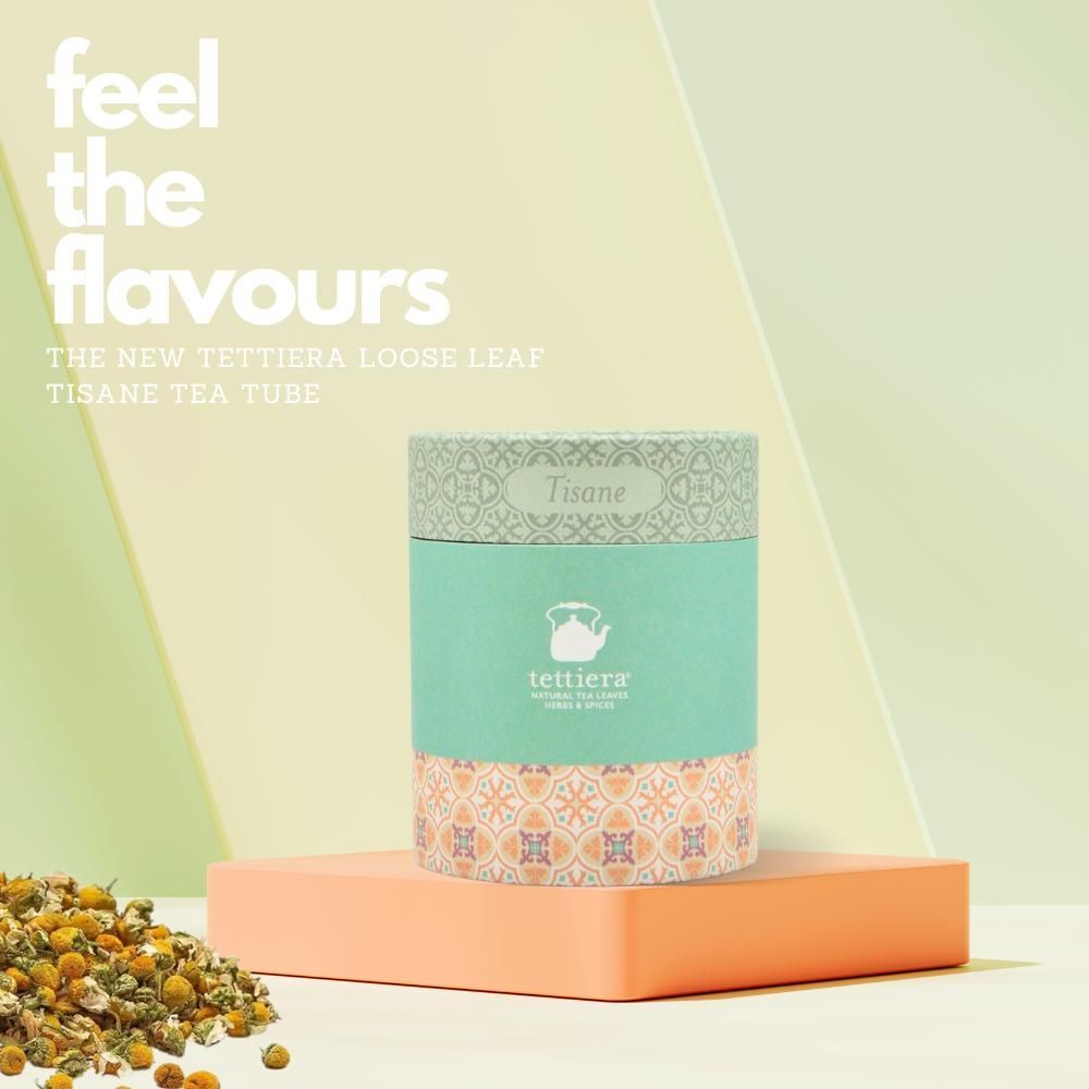 Coffee and tea - Tettiera Lemongrass and Ginger Standard Tube 50g - TETTIERA