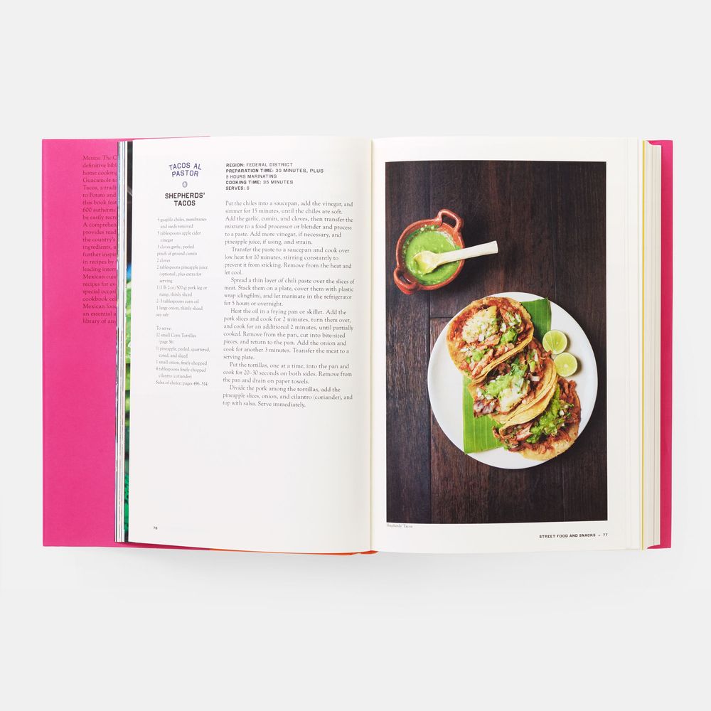 Papeterie - Mexique : Le Livre de cuisine - PHAIDON