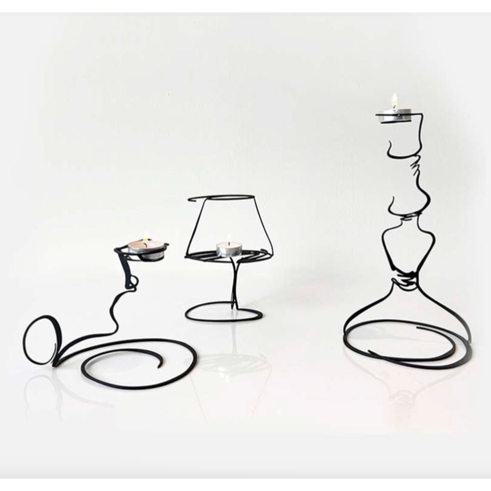 Christmas table settings - Drawing Tea light - THE DOT