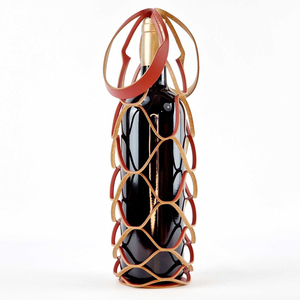 Objets personnalisables - Porte-bouteille filet - LA VIE DE CHÂTEAU