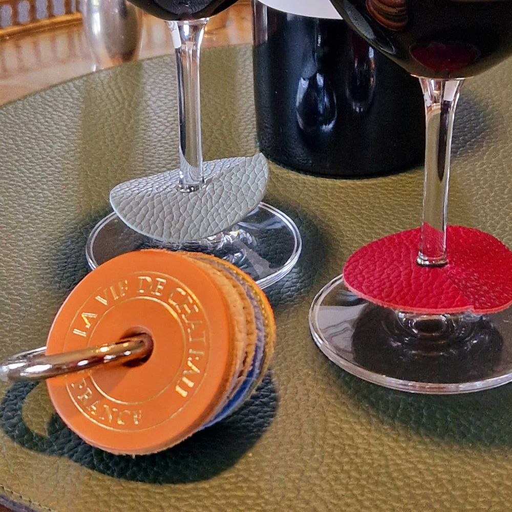 Objets personnalisables - Marque-verres - LA VIE DE CHÂTEAU
