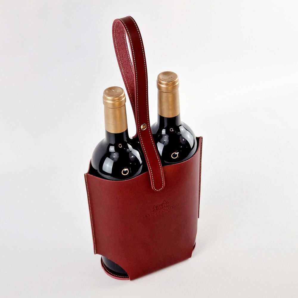 Cadeaux - Porte-bouteille double - LA VIE DE CHÂTEAU