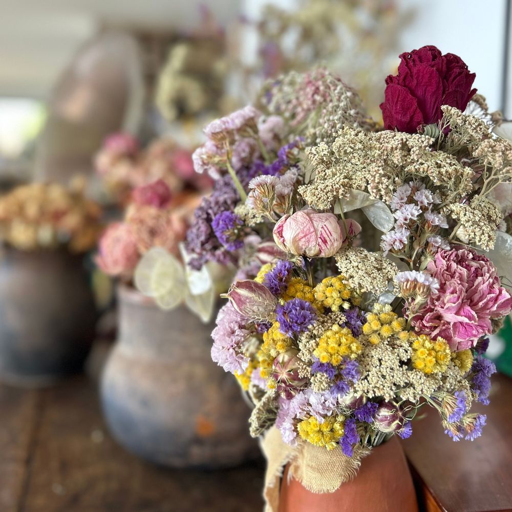 Outdoor decorative accessories - Laure-Marie bouquet - dried flowers - TERRA FIORA