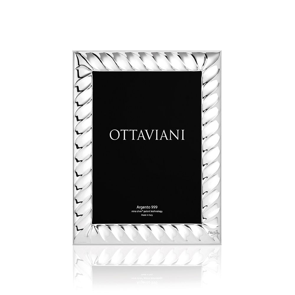 Objets de décoration - Portafoto in argento Miro Silver Torchon - OTTAVIANI