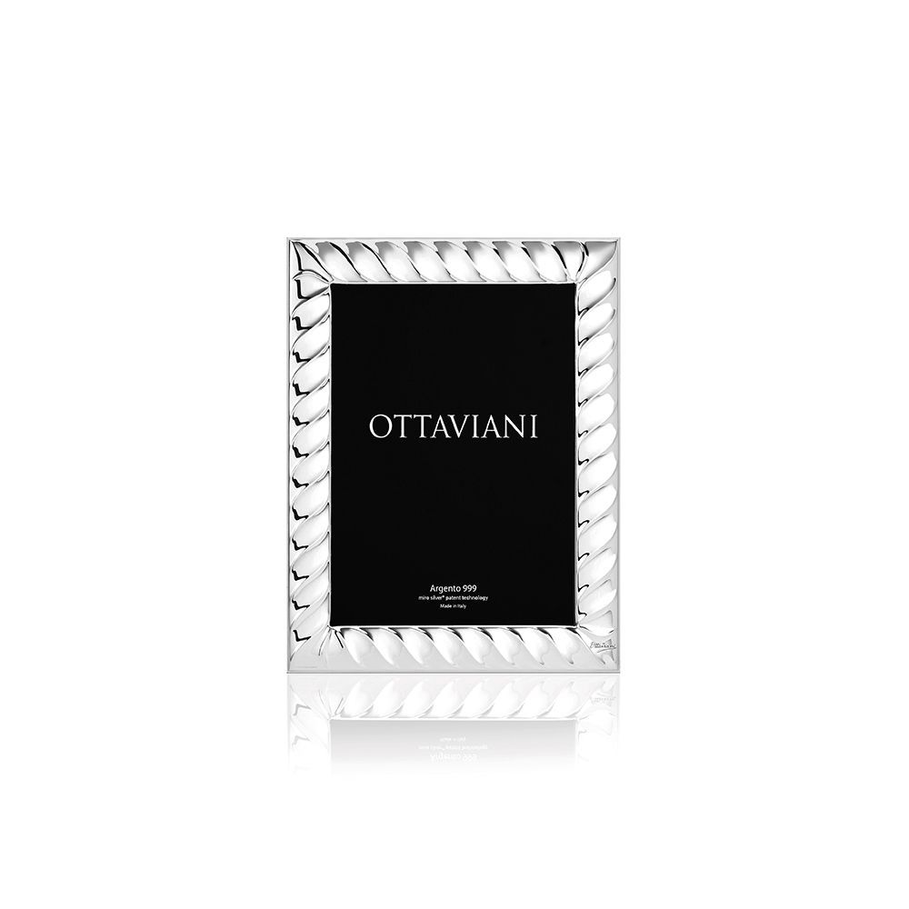 Decorative objects - Portafoto in Argento Miro Silver Tea Towel - OTTAVIANI