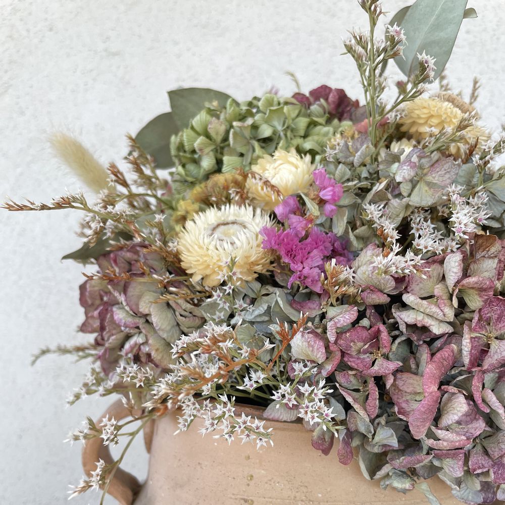Décorations florales - Bouquet Juliette fleurs séchées - TERRA FIORA