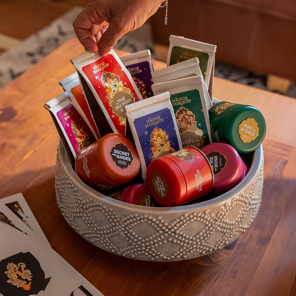 Coffee and tea - Tea boxes and bags - MAISON BOURGEON - SAS