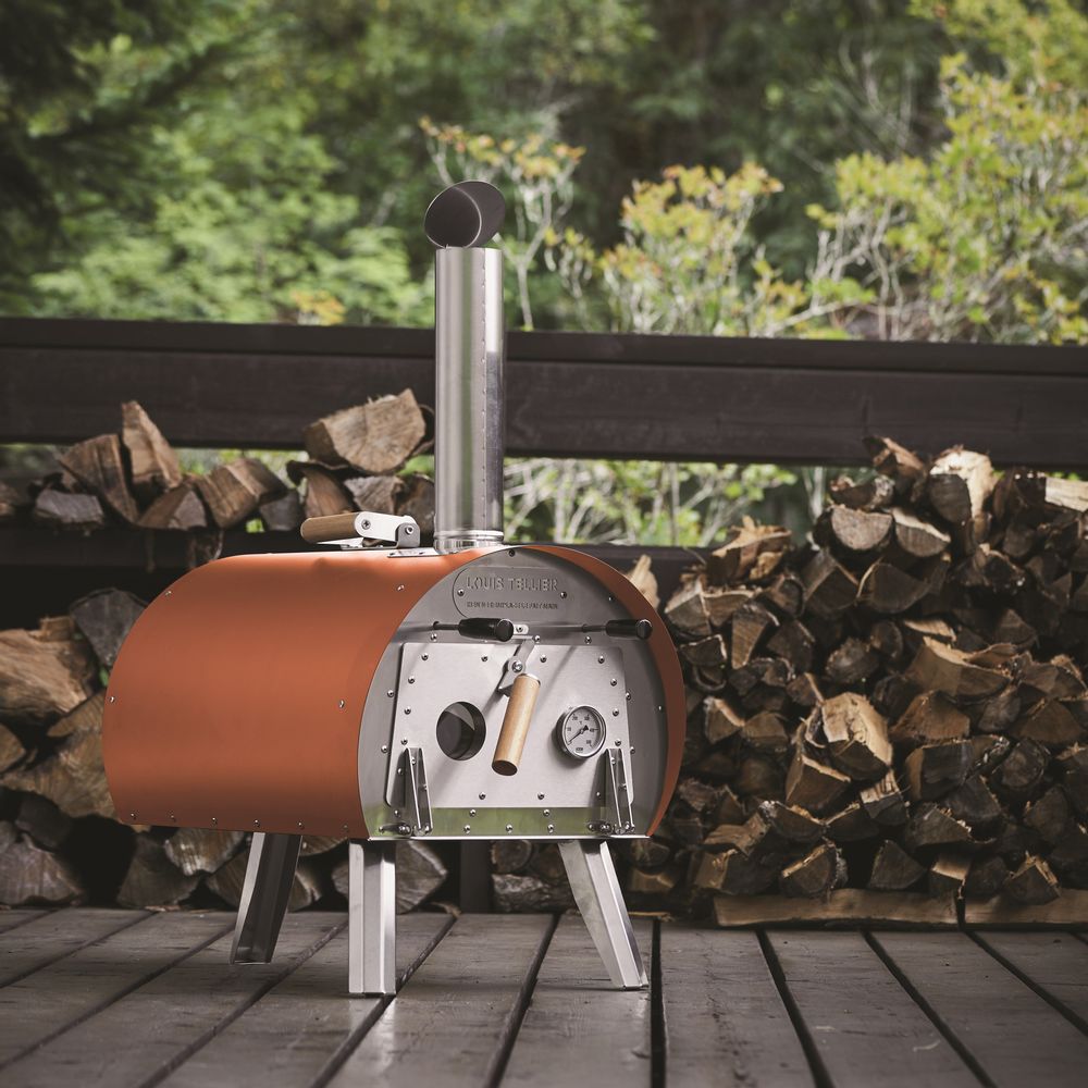 Barbecues - Marcel by Louis Tellier outdoor wood oven - LOUIS TELLIER