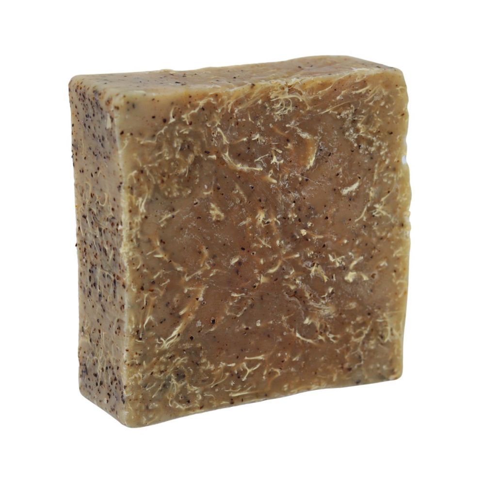 Soaps - Donegal Seaweed Loofah Exfoliator Soap - DONEGAL NATURAL SOAP COMPANY