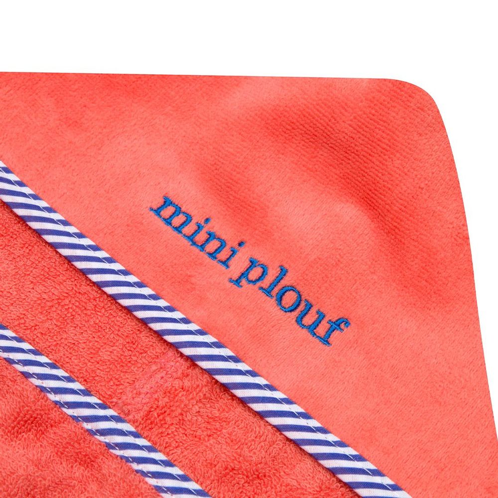 Children's bathtime - MINI PLOUF HOODED TOWEL MARBELLA - JERA MINI
