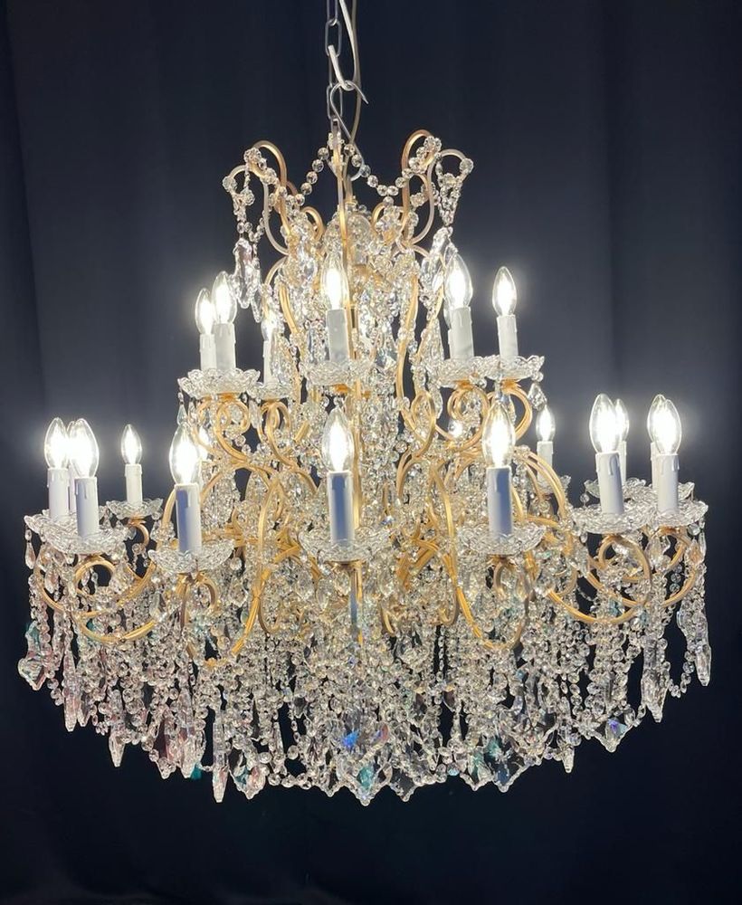 Ceiling lights - CRYSTAL CHANDELIER - L'ARTIGIANO DEL LAMPADARIO