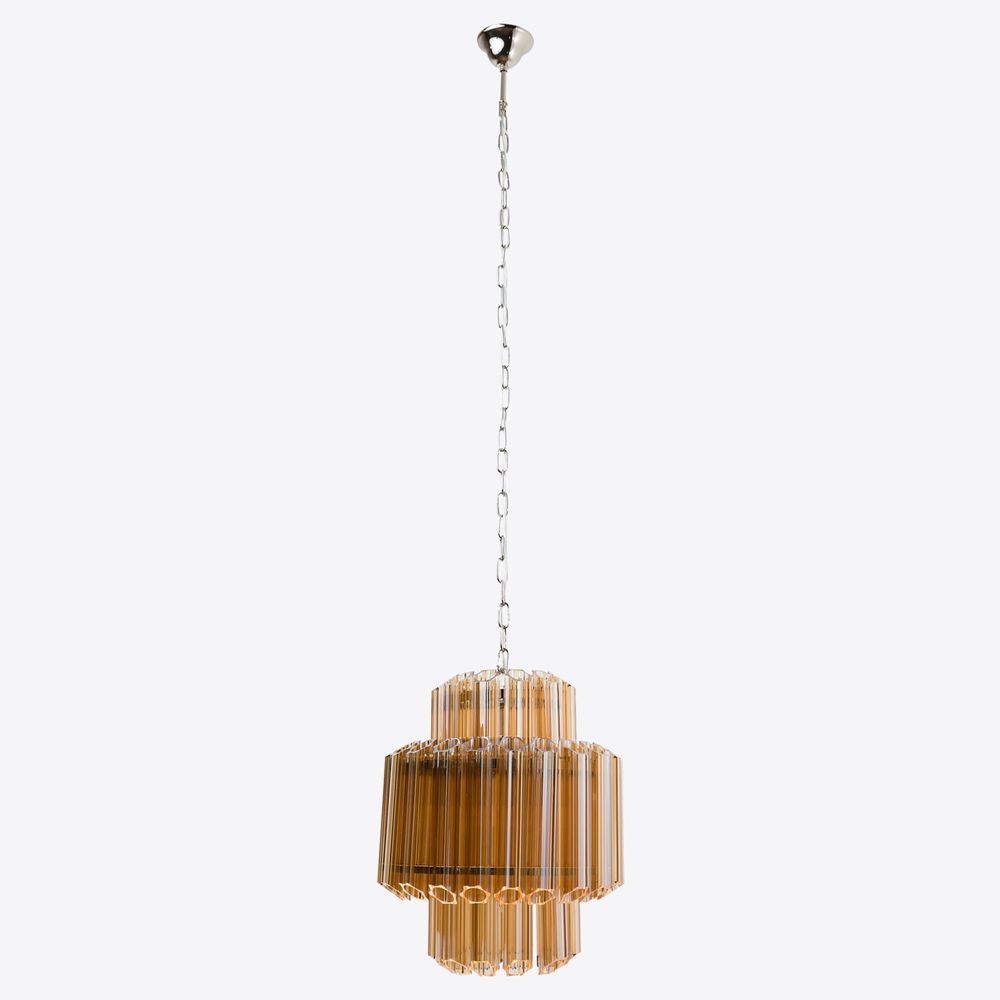 Ceiling lights - Amber Piccolo Palermo Chandelier - PURE WHITE LINES EUROPE