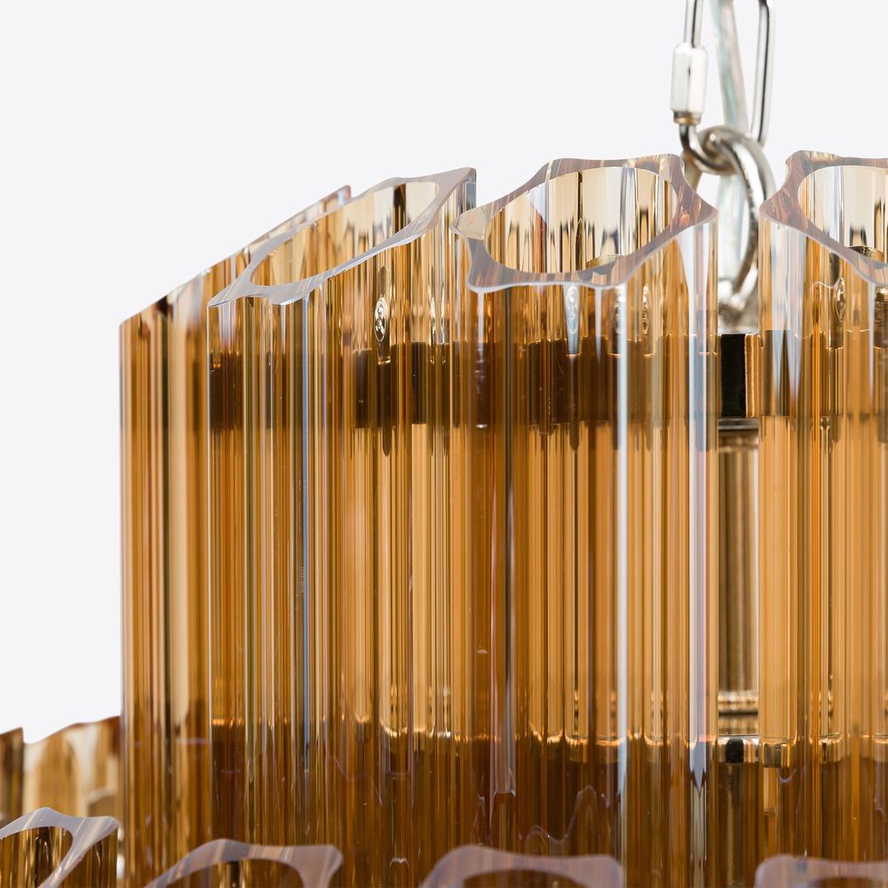Ceiling lights - Amber Piccolo Palermo Chandelier - PURE WHITE LINES EUROPE