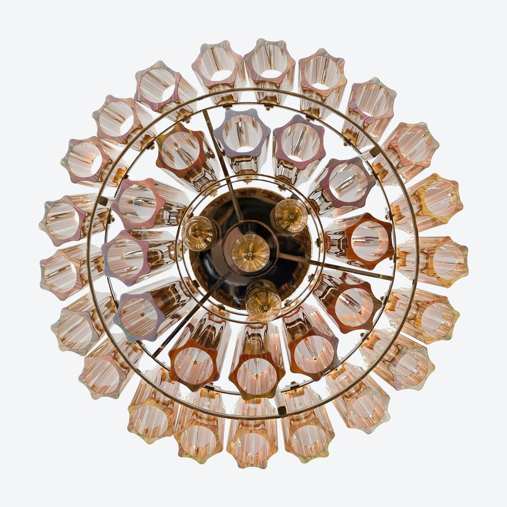 Ceiling lights - Amber Piccolo Palermo Chandelier - PURE WHITE LINES EUROPE
