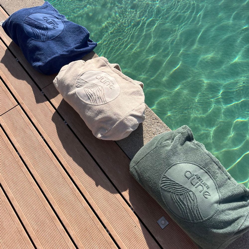 Sacs et cabas - Maxi Totebag - sac week end - coton BIO - Sauge - ATELIER DUNE