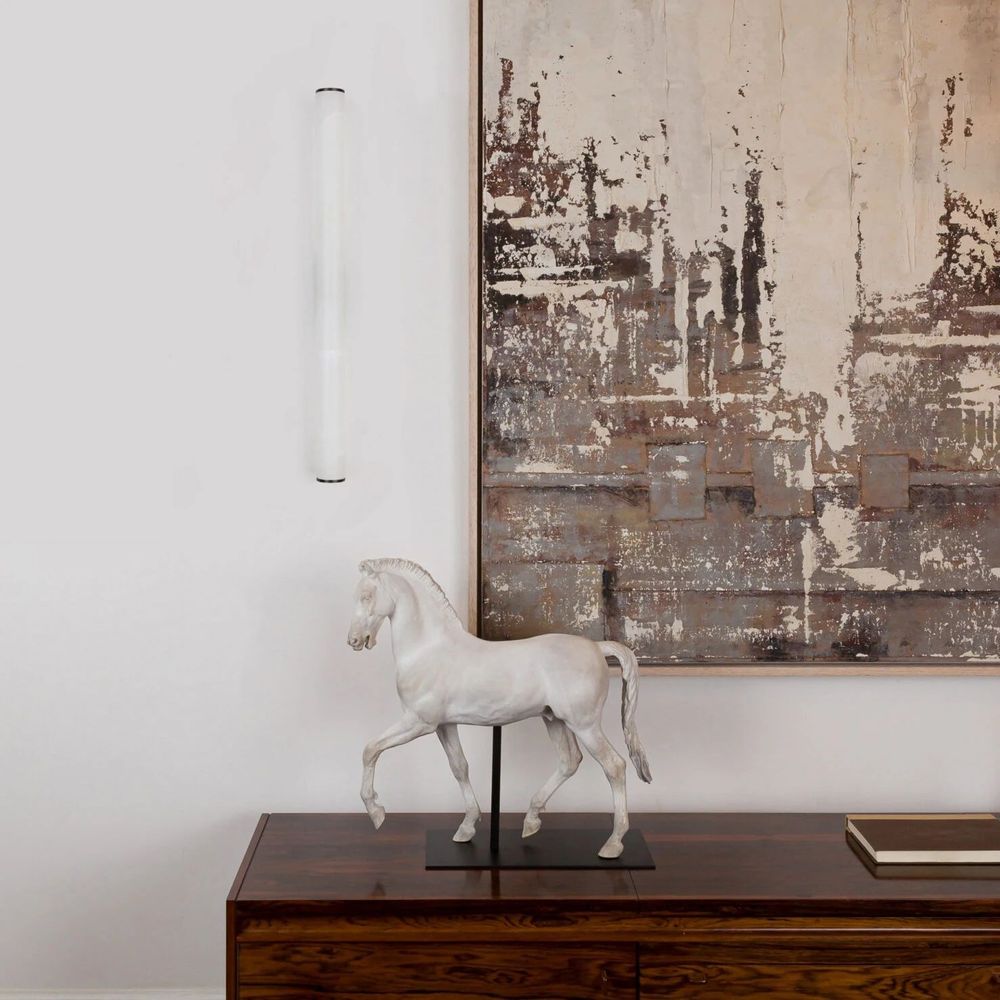 Appliques - Grande applique murale Sarral en albâtre - PURE WHITE LINES EUROPE