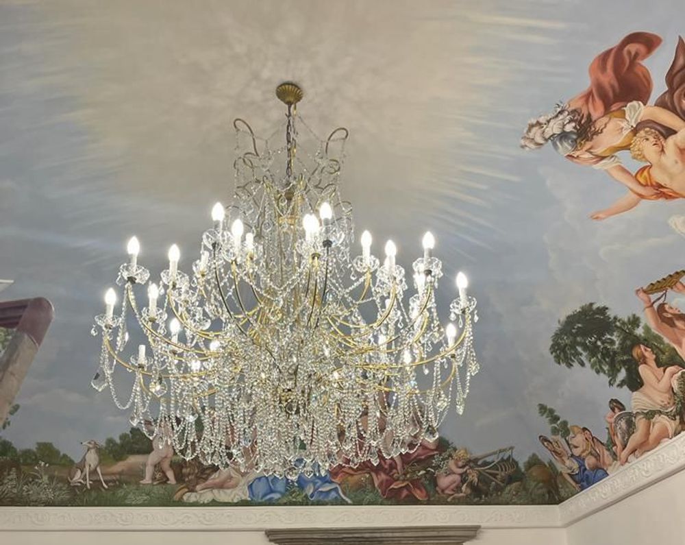 Hanging lights - chandelier, crystal chandelier, candlestick, crystal candlestick - L'ARTIGIANO DEL LAMPADARIO