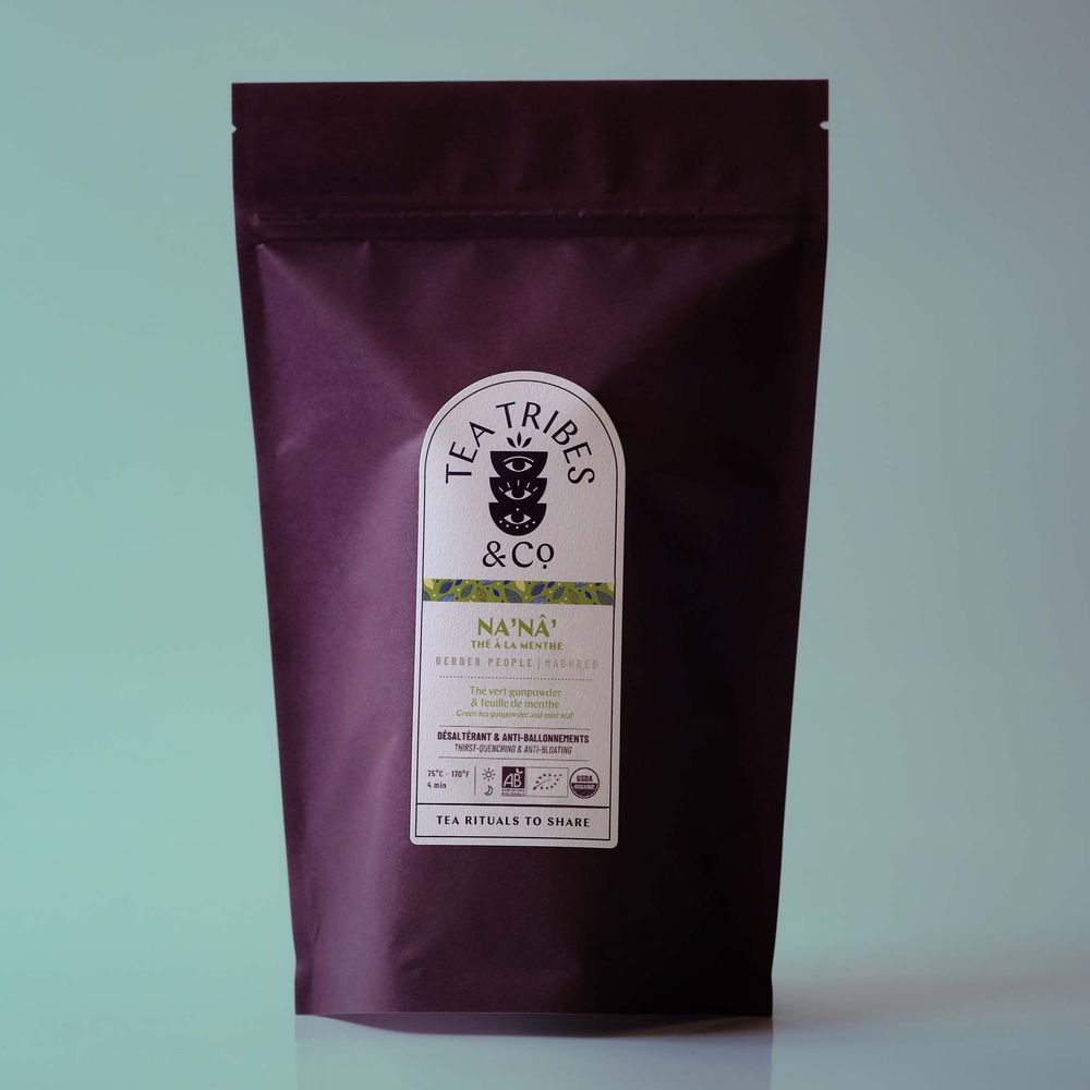 Café et thé - NA'NÂ' - THÉ À LA MENTHE - TEA TRIBES & CO.