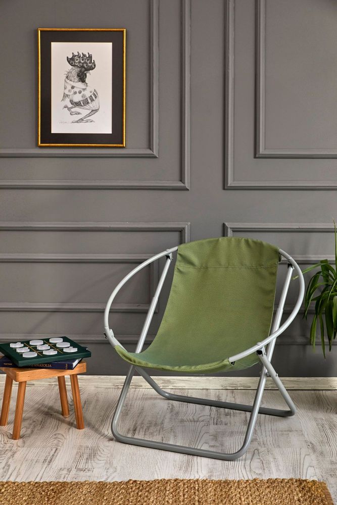 Chaises de jardin - Chaise pliante en toile - Lare Aurora - MERN LIVING