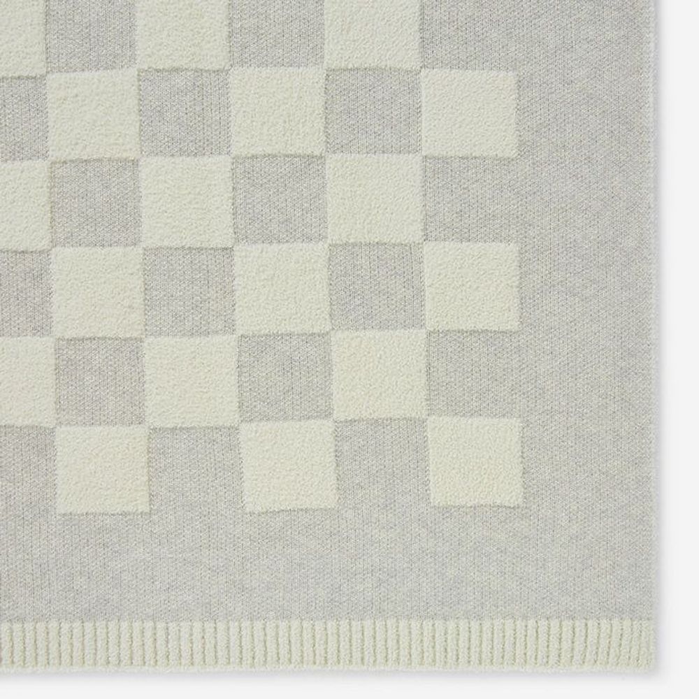 Throw blankets - Cotton Checker Throw - JOVIAL CLOUD