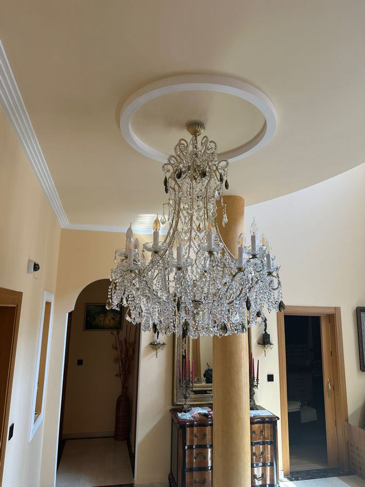 Hanging lights - chandelier, crystal chandelier, candlestick, crystal candlestick - L'ARTIGIANO DEL LAMPADARIO