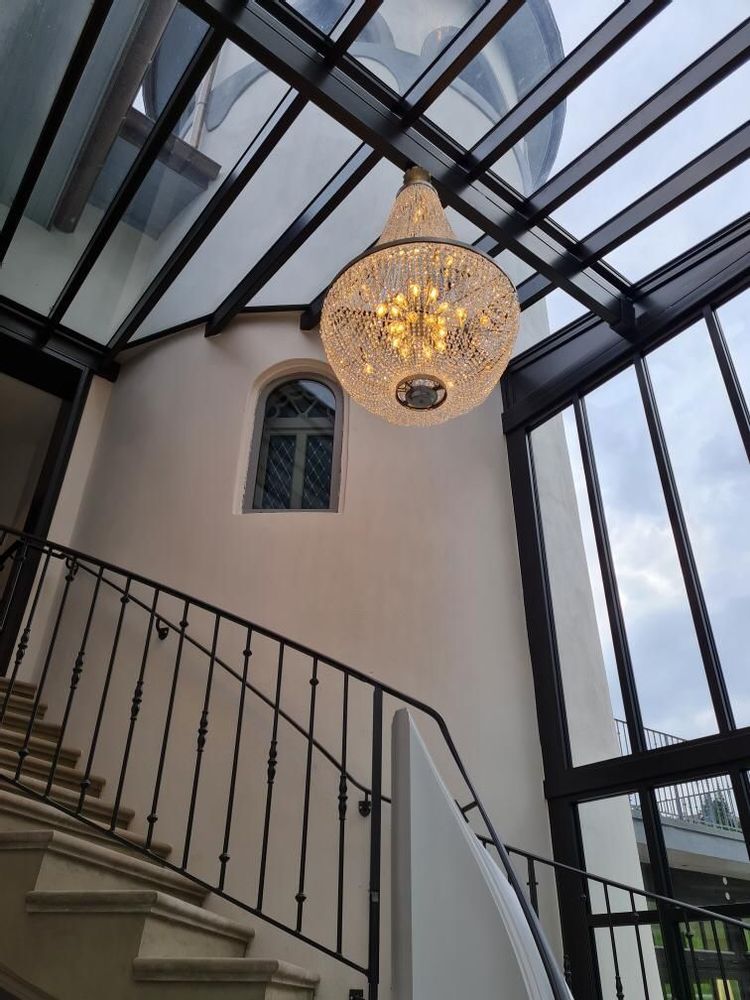 Hanging lights - chandelier, crystal chandelier, candlestick, crystal candlestick - L'ARTIGIANO DEL LAMPADARIO