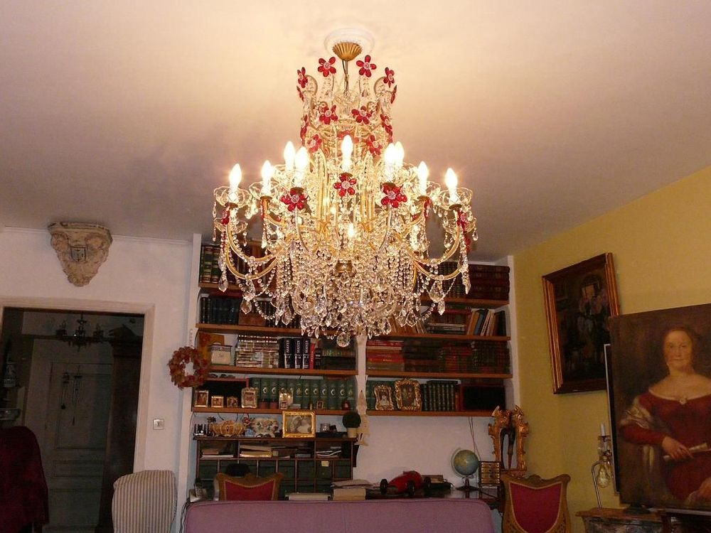 Hanging lights - chandelier, crystal chandelier, candlestick, crystal candlestick - L'ARTIGIANO DEL LAMPADARIO