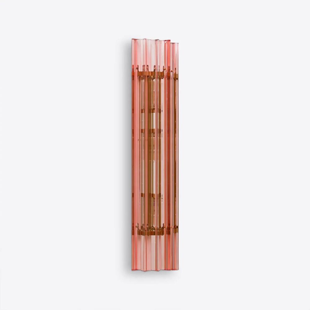 Wall lamps - Large Pink Amaro Wall Light - PURE WHITE LINES EUROPE