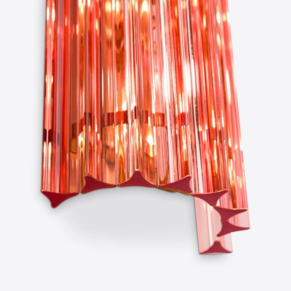 Wall lamps - Large Pink Amaro Wall Light - PURE WHITE LINES EUROPE