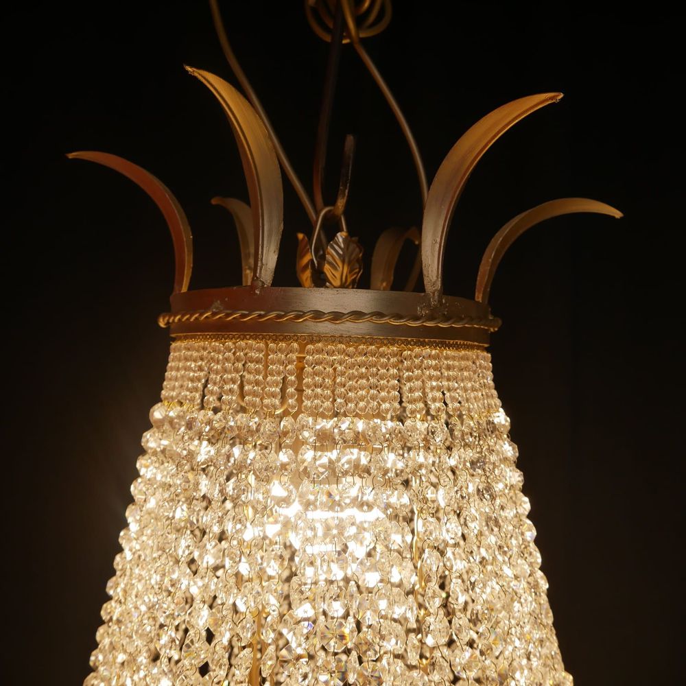 Hanging lights - chandelier, crystal chandelier, candlestick, crystal candlestick - L'ARTIGIANO DEL LAMPADARIO