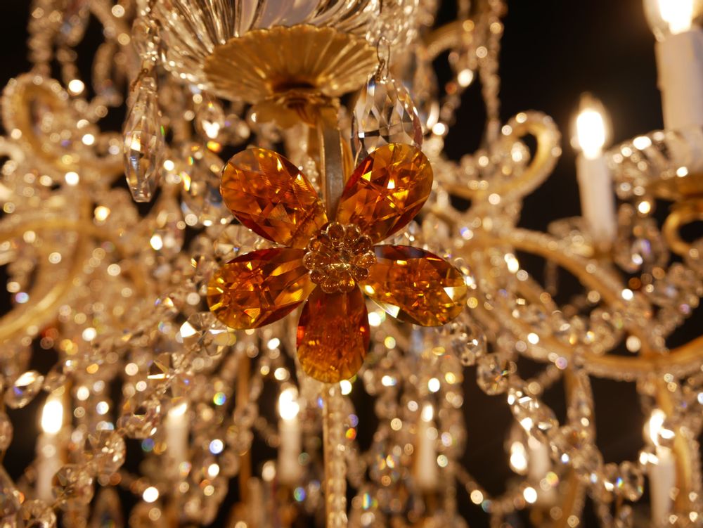Hanging lights - chandelier, crystal chandelier, candlestick, crystal candlestick - L'ARTIGIANO DEL LAMPADARIO