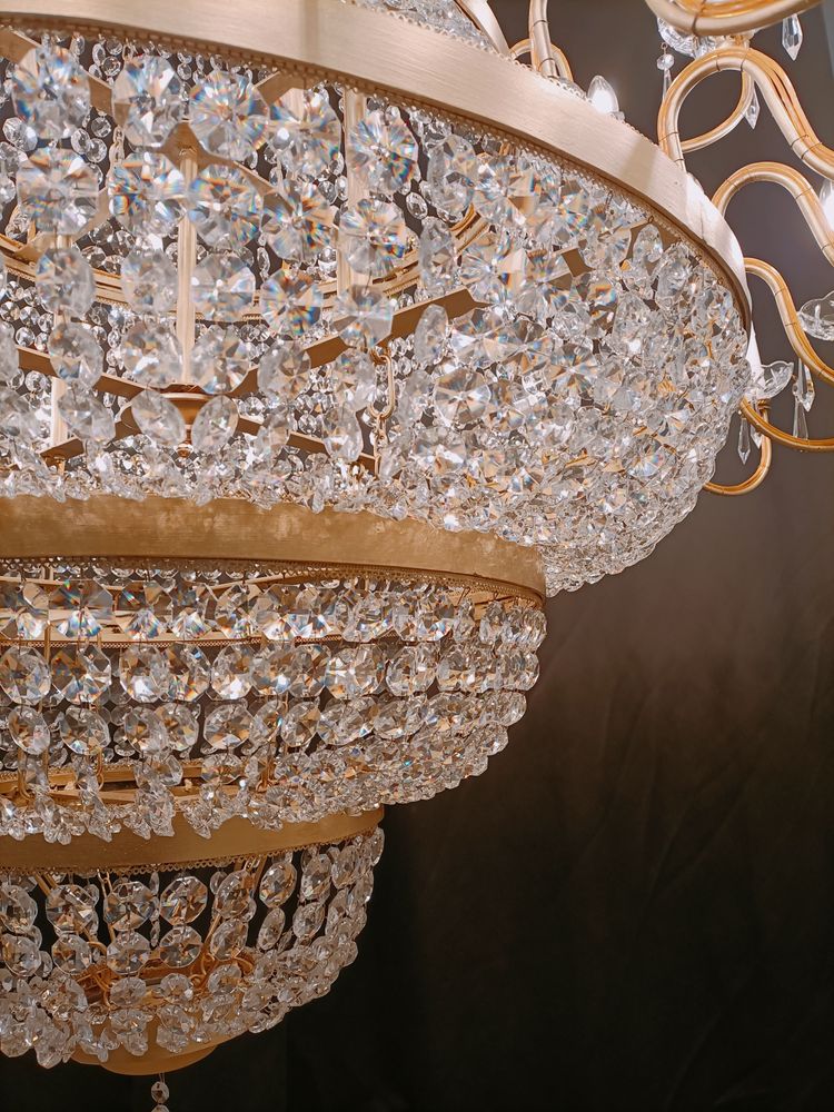 Hanging lights - chandelier, crystal chandelier, candlestick, crystal candlestick - L'ARTIGIANO DEL LAMPADARIO