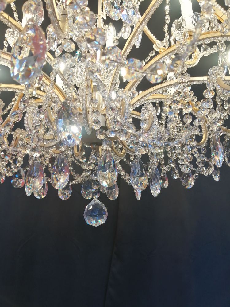 Hanging lights - chandelier, crystal chandelier, candlestick, crystal candlestick - L'ARTIGIANO DEL LAMPADARIO