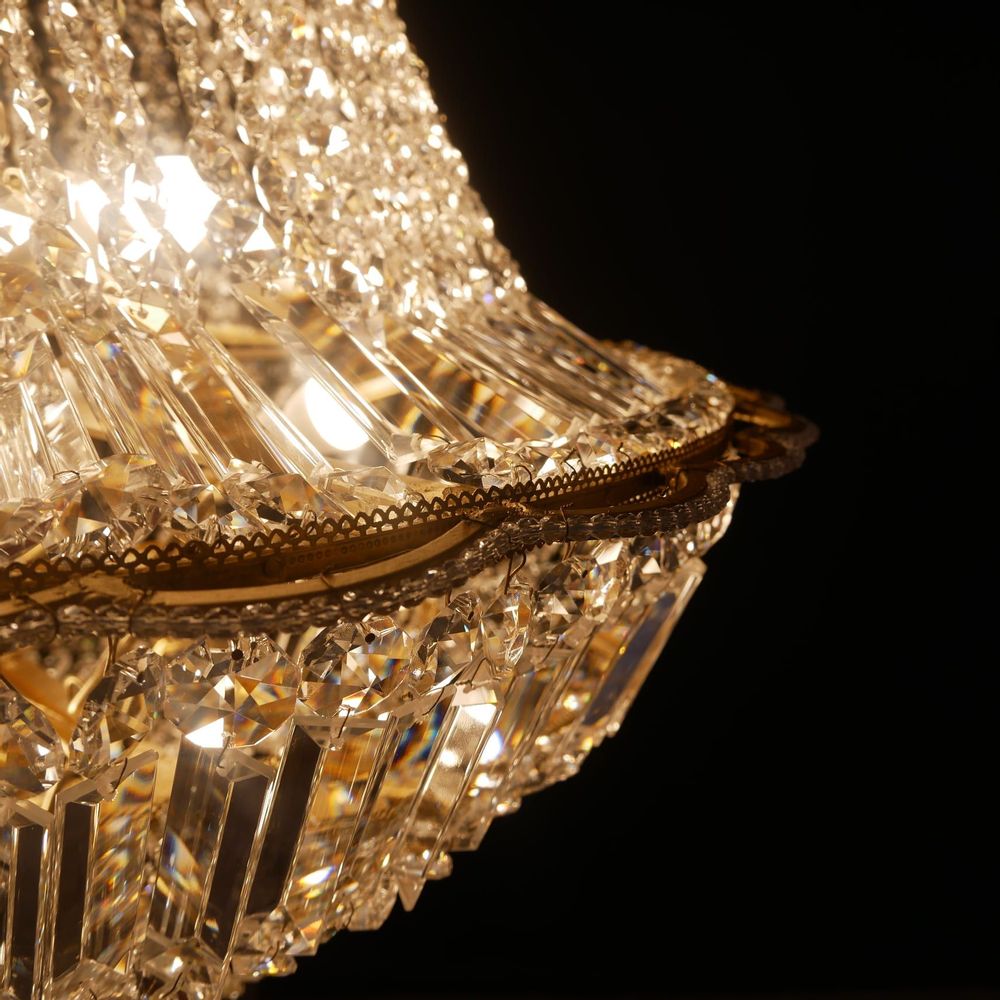 Hanging lights - chandelier, crystal chandelier, candlestick, crystal candlestick - L'ARTIGIANO DEL LAMPADARIO