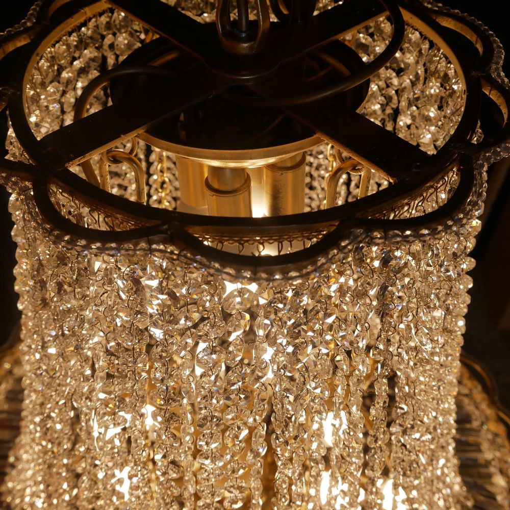 Hanging lights - chandelier, crystal chandelier, candlestick, crystal candlestick - L'ARTIGIANO DEL LAMPADARIO