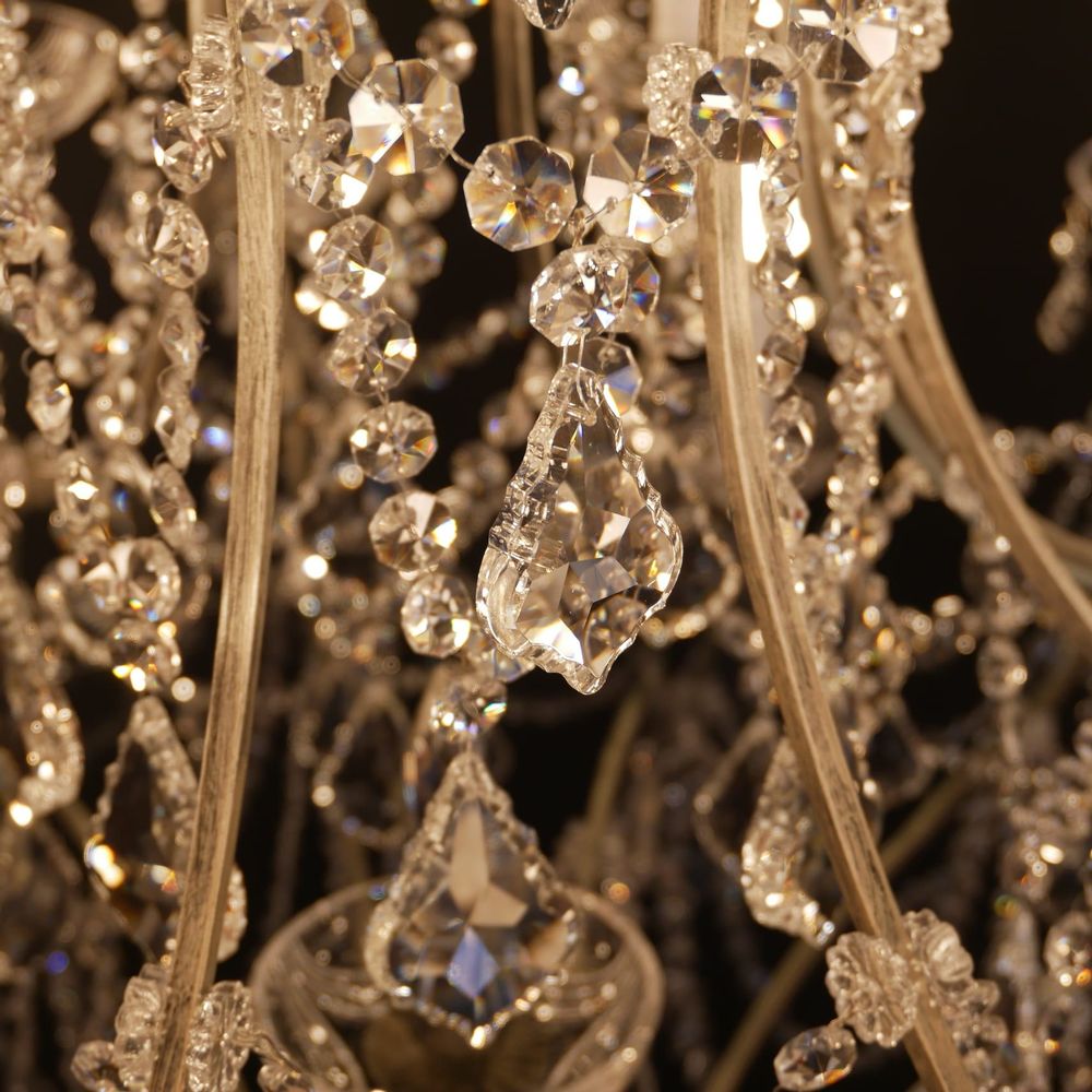 Hanging lights - chandelier, crystal chandelier, candlestick, crystal candlestick - L'ARTIGIANO DEL LAMPADARIO