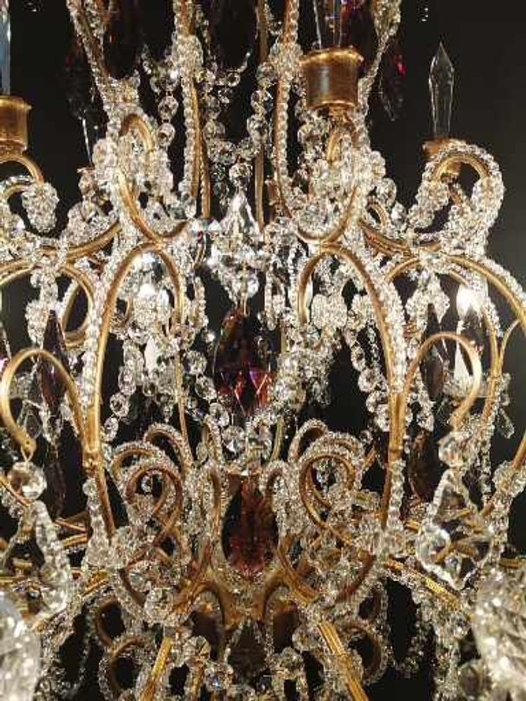 Hanging lights - chandelier, crystal chandelier, antique chandelier, candlestick, cryst - L'ARTIGIANO DEL LAMPADARIO
