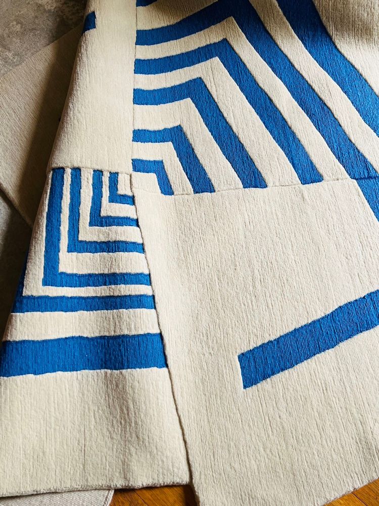 Tapis sur-mesure - ZIGZAGZEN - ATELIER HAUTE MER
