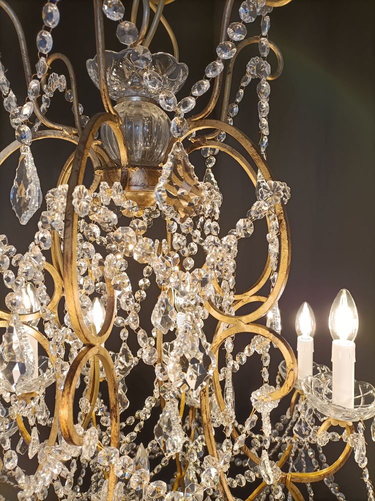 Hanging lights - chandelier, crystal chandelier, candlestick, crystal candlestick - L'ARTIGIANO DEL LAMPADARIO
