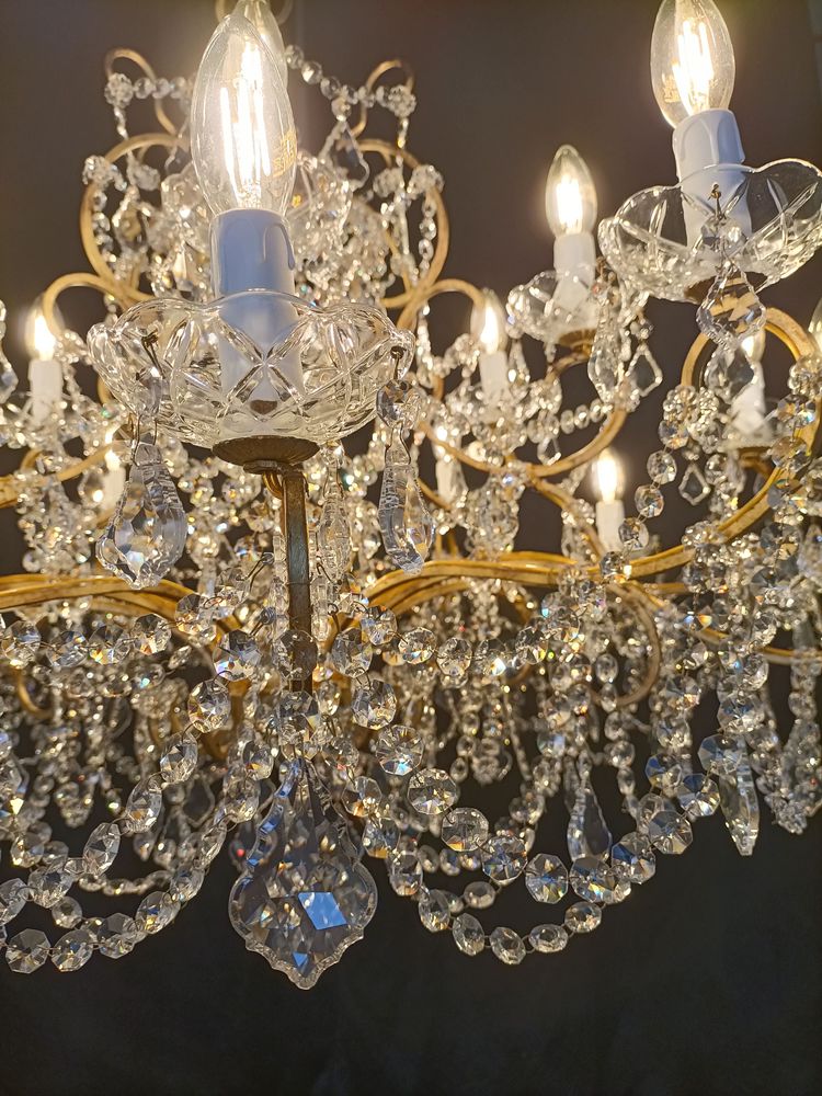 Hanging lights - chandelier, crystal chandelier, candlestick, crystal candlestick - L'ARTIGIANO DEL LAMPADARIO