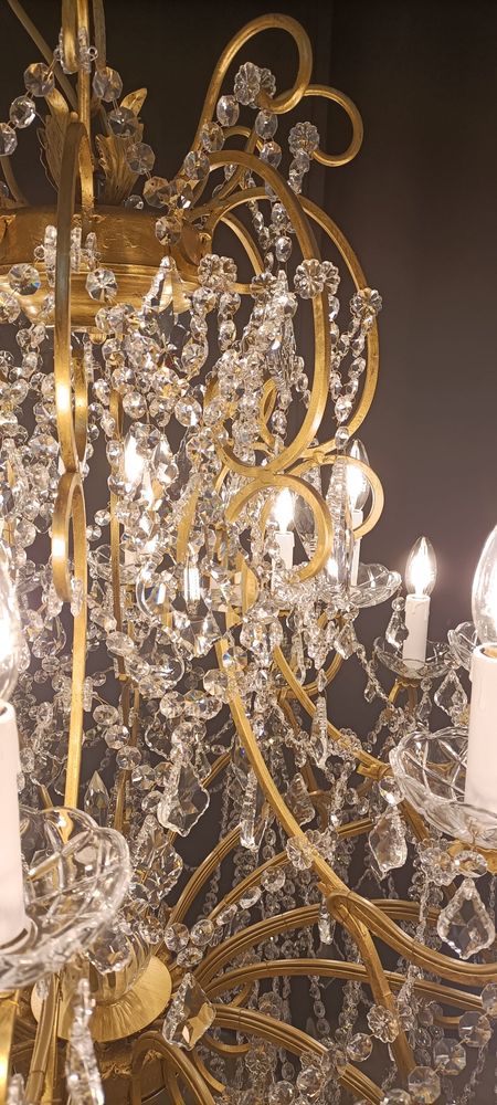 Ceiling lights - CRYSTAL CHANDELIER, CRYSTAL CHANDELIER, CHANDELIER - L'ARTIGIANO DEL LAMPADARIO