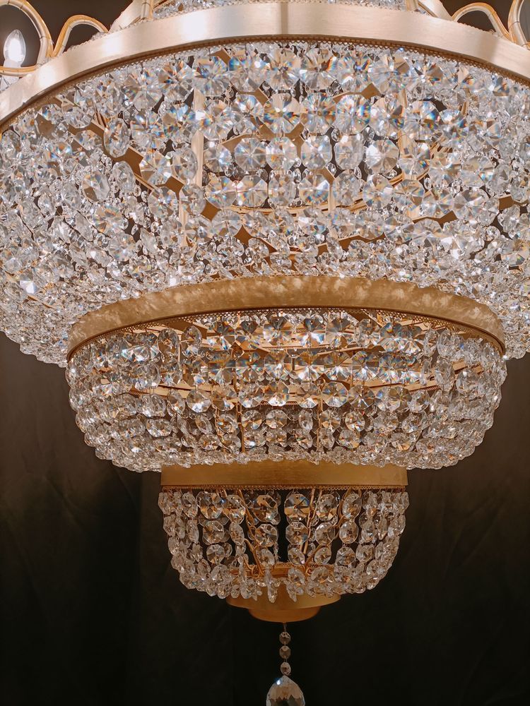 Suspensions - EMPIRE DES CRISTAUX LUSTRÉS,LUSTRE,LUSTRE CRYSTAL - L'ARTIGIANO DEL LAMPADARIO