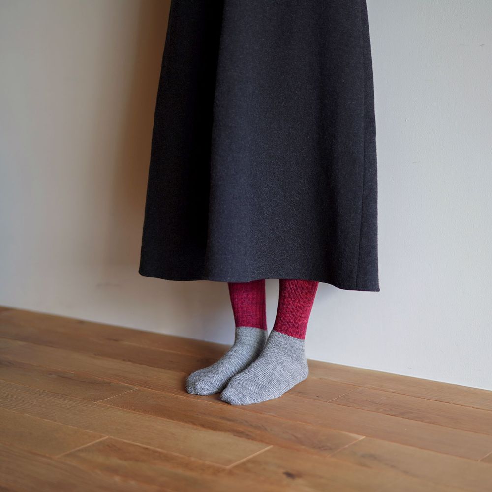 Socks - Mohair Wool Pile Socks - NISHIGUCHI KUTSUSHITA