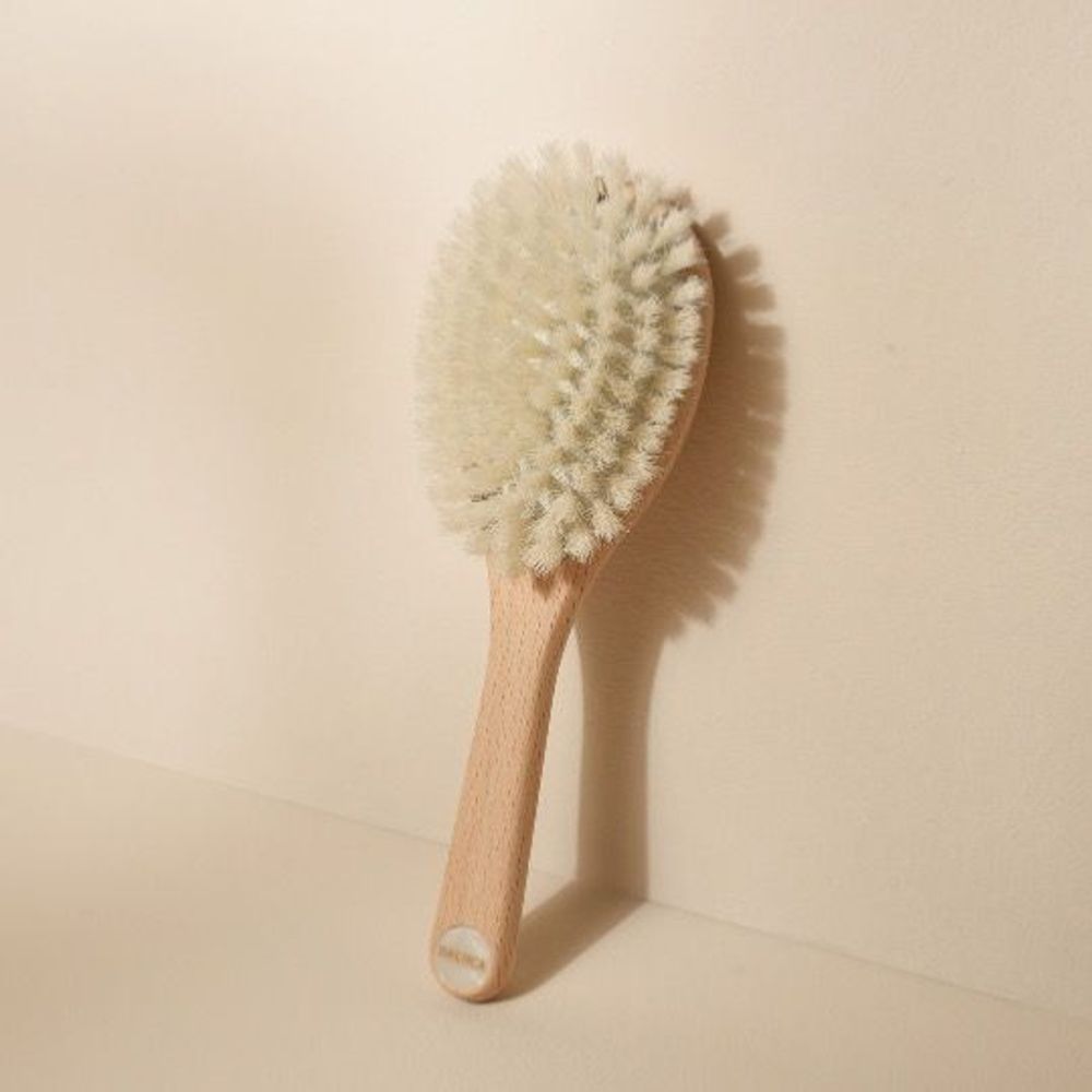 Accessoires cheveux - Brosse Soin Bébé 100% Chèvre Made in France - BACHCA