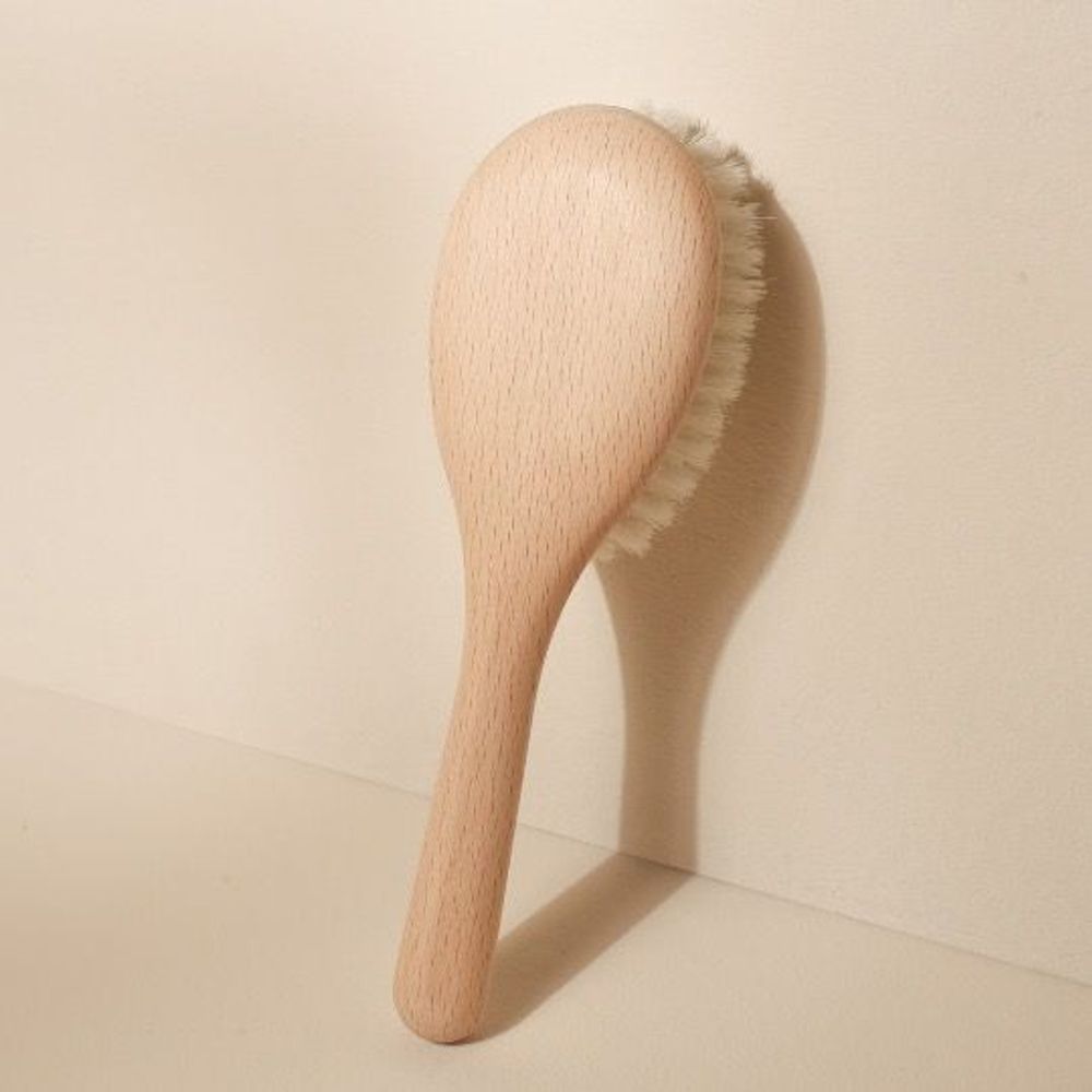 Accessoires cheveux - Brosse Soin Bébé 100% Chèvre Made in France - BACHCA