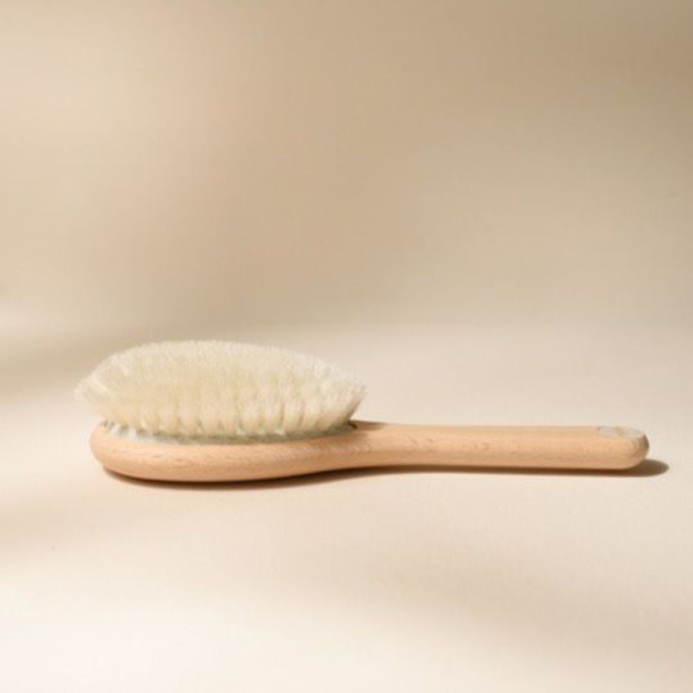 Accessoires cheveux - Brosse Soin Bébé 100% Chèvre Made in France - BACHCA