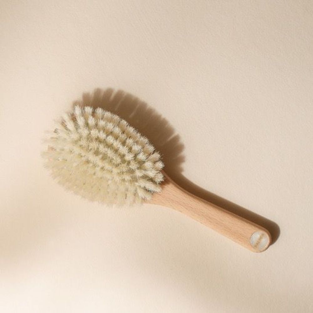 Accessoires cheveux - Brosse Soin Bébé 100% Chèvre Made in France - BACHCA
