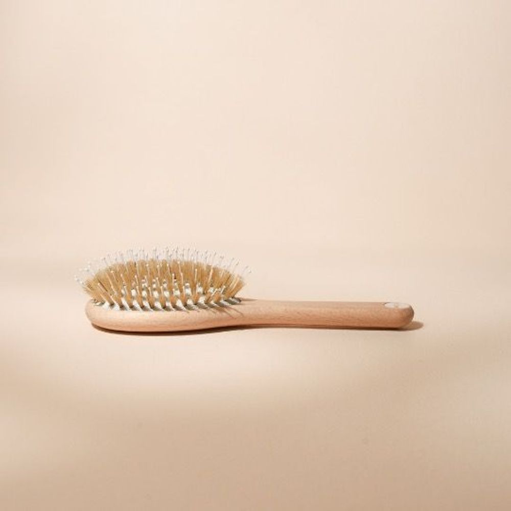 Cosmétiques - Brosse Soin & Brillance Petit format - Sanglier/nylon Made in France - BACHCA