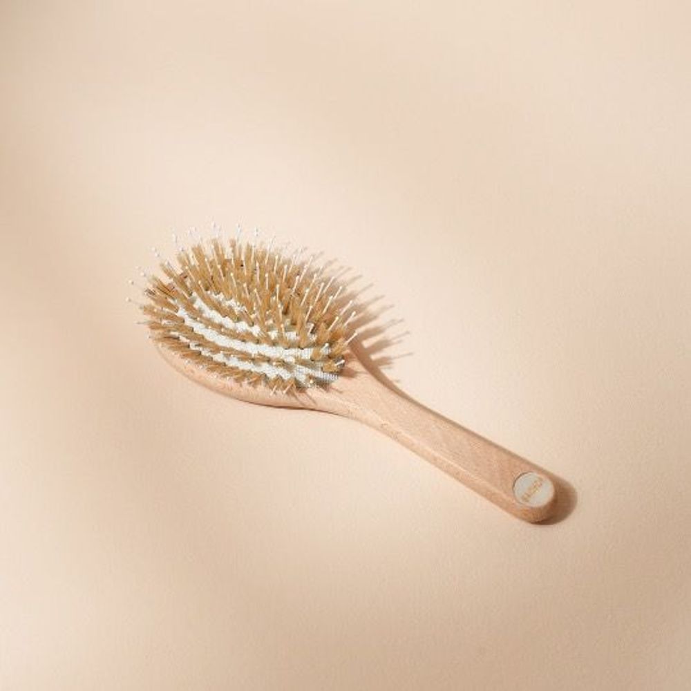 Accessoires cheveux - Brosse Soin & Brillance Sanglier/nylon Made in France - BACHCA