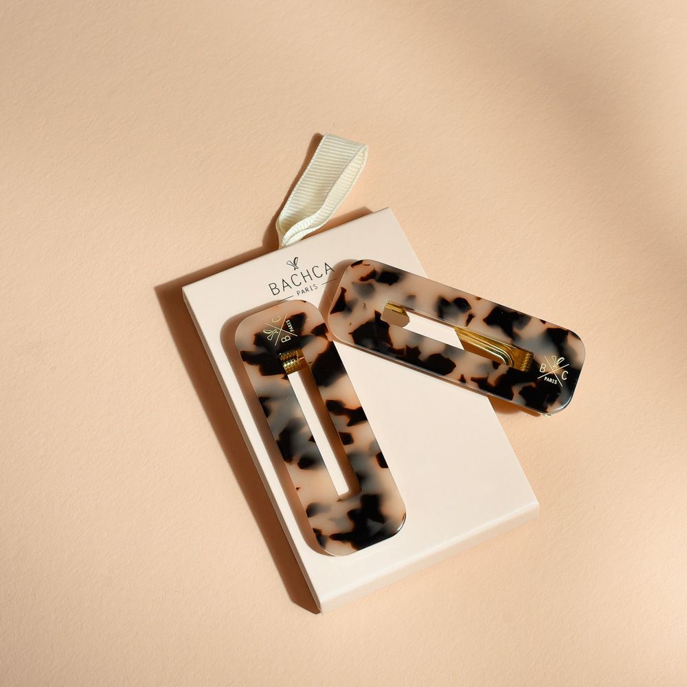 Accessoires cheveux - Barrettes Ecaille x2 - BACHCA